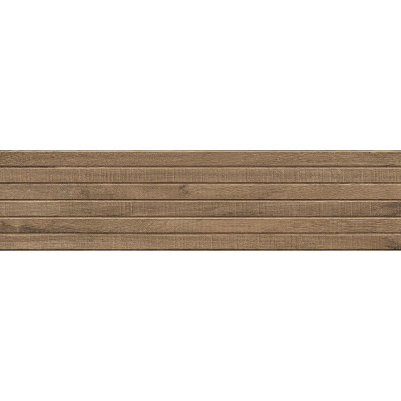 Mexen Western Wood Natural zasklený rektifikovaný gres G1, obkladová dlaždice imitující dřevo 120 x 30 cm, mat