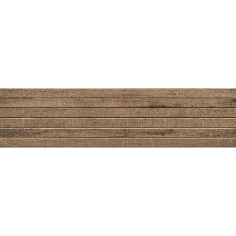 Mexen Western Wood Přírodní glazovaný dlaždicový gres rekt. G1, dřevěný vzhled podlahově-stěnový 120 x 30 cm, mat