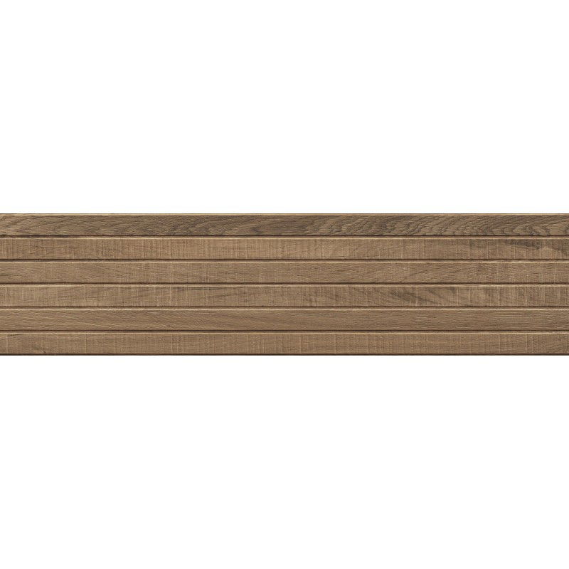 Mexen Western Wood Přírodní glazovaný dlaždicový gres rekt. G1, dřevěný vzhled podlahově-stěnový 120 x 30 cm, mat