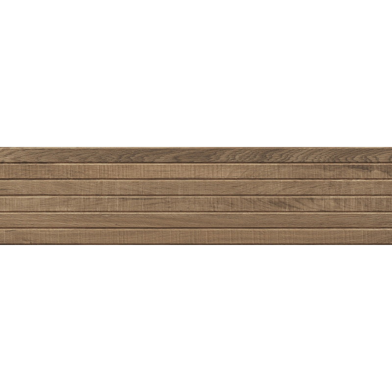 Mexen Western Wood Přírodní glazovaný rektifikovaný gres G1, dřevopodobná stěnová dlaždice 120 x 30 cm, mat