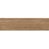 Mexen Western Wood Rektifikovaný glazovaný gres Ořech G1, dřevu podobná stěnová dlaždice 120 x 30 cm, mat