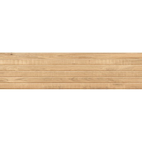 Mexen Western Wood Béžový glazovaný rektifikovaný gres G1, stěnová dlaždice dřevo podobná 120 x 30 cm, matná