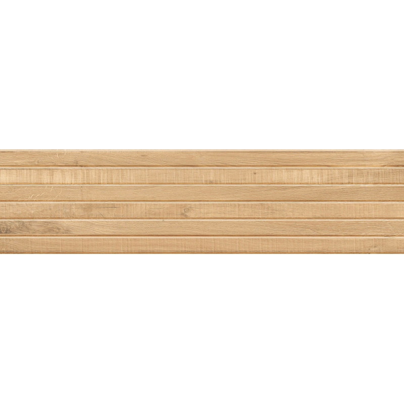 Mexen Western Wood Béžový glazovaný rektifikovaný gres G1, stěnová dlaždice dřevo podobná 120 x 30 cm, matná