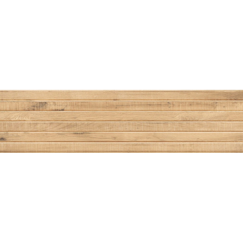 Mexen Western Wood Béžový glazovaný rektifikovaný gres G1, stěnová dlaždice dřevo podobná 120 x 30 cm, matná