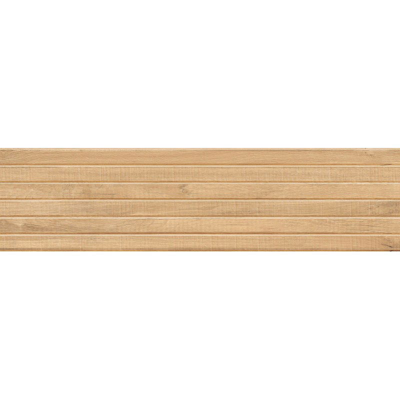 Mexen Western Wood Béžový glazovaný rektifikovaný gres G1, dlaždice dřeva na podlahu a stěnu 120 x 30 cm, mat