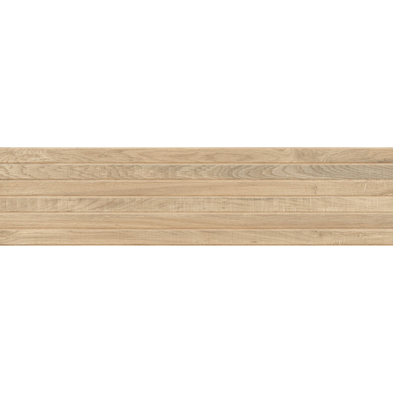 Mexen Western Wood Miele glazovaný gres rek. G1, dlaždice imitující dřevo, stěnná 120 x 30 cm, matná - TL702-120-030-57