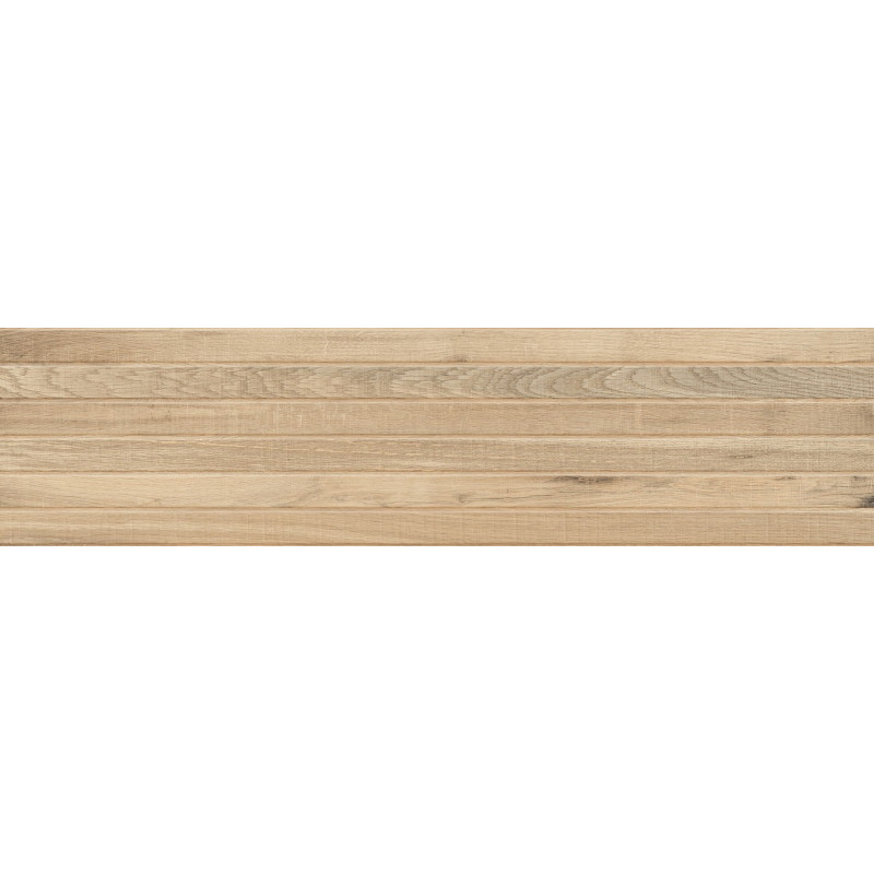 Mexen Western Wood Miele glazovaný gres rek. G1, dlaždice imitující dřevo, stěnná 120 x 30 cm, matná - TL702-120-030-57