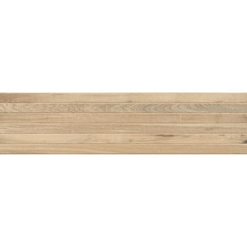 Mexen Western Wood Miele glazovaný rektifikovaný gres, dlaždice podlahová a stěnová 120 x 30 cm, matná, dřevěný vzhled