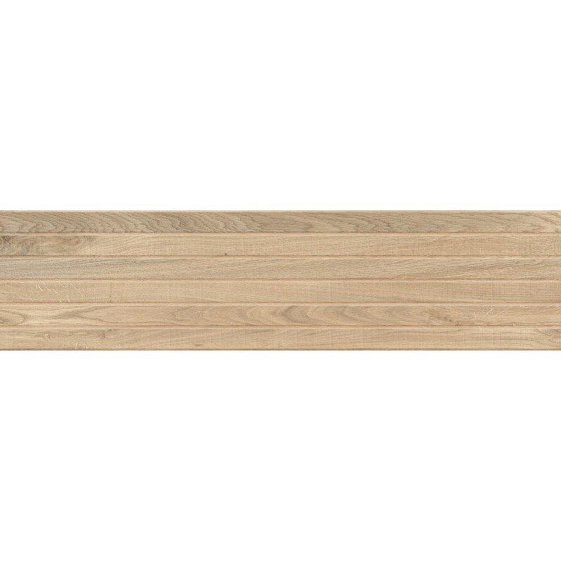 Mexen Western Wood Miele glazovaný gres rek. G1, dlaždice imitující dřevo, stěnná 120 x 30 cm, matná - TL702-120-030-57