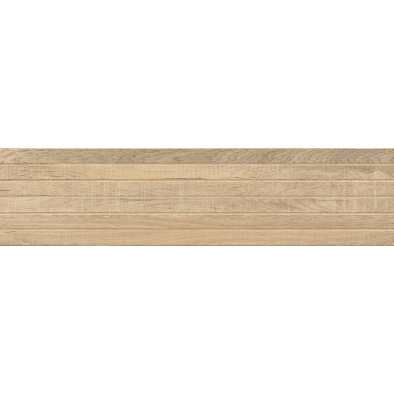 Mexen Western Wood Miele glazovaný gres rek. G1, dlaždice imitující dřevo, stěnná 120 x 30 cm, matná - TL702-120-030-57