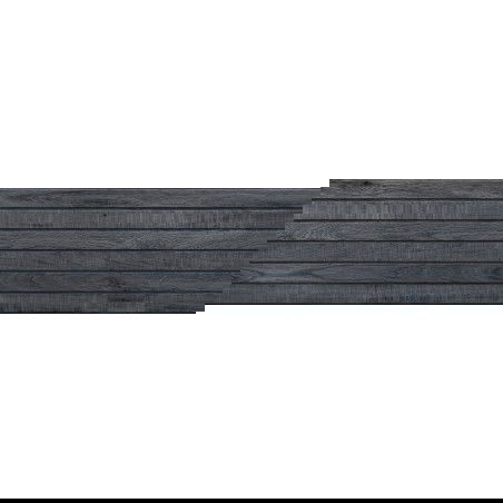 Mexen Western Wood Nero glazovaný rekt. G1, dlaždice imitace dřeva podlahová-stěnová 120 x 30 cm, mat - TL702-120-030-58