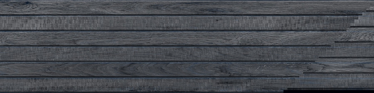 Mexen Western Wood Nero glazovaný rektifikovaný gres G1, dlaždice imitující dřevo na stěnu 120 x 30 cm, mat
