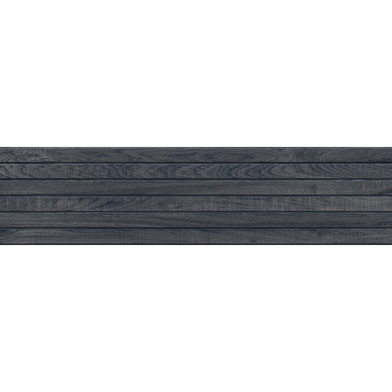Mexen Western Wood Nero glazovaný rekt. G1, obkladová dlažba imitující dřevo 120 x 30 cm, mat - TL702-120-030-58