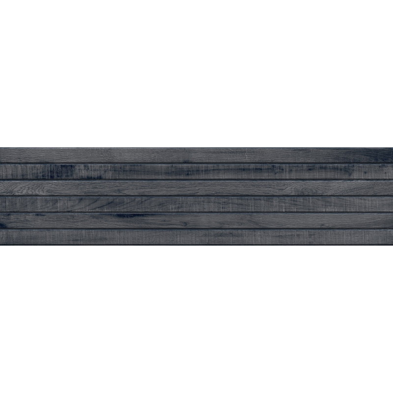 Mexen Western Wood Nero glazovaný rekt. G1, obkladová dlažba imitující dřevo 120 x 30 cm, mat - TL702-120-030-58