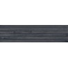 Mexen Western Wood Nero glazovaný rektifikovaný gres G1, dlaždice imitující dřevo na stěnu 120 x 30 cm, mat