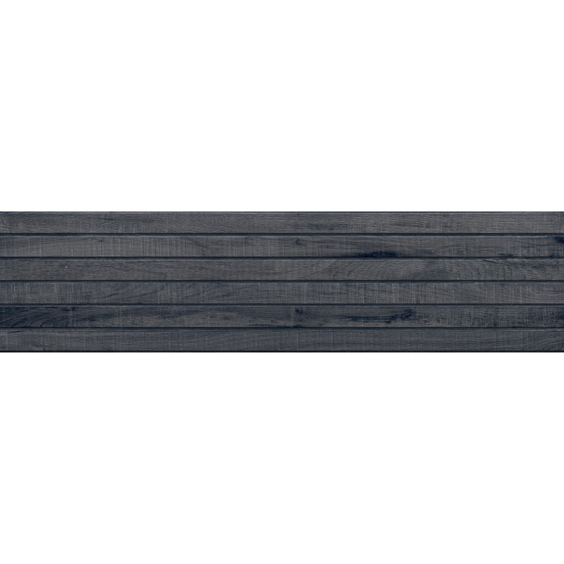 Mexen Western Wood Nero glazovaný rekt. G1, obkladová dlažba imitující dřevo 120 x 30 cm, mat - TL702-120-030-58