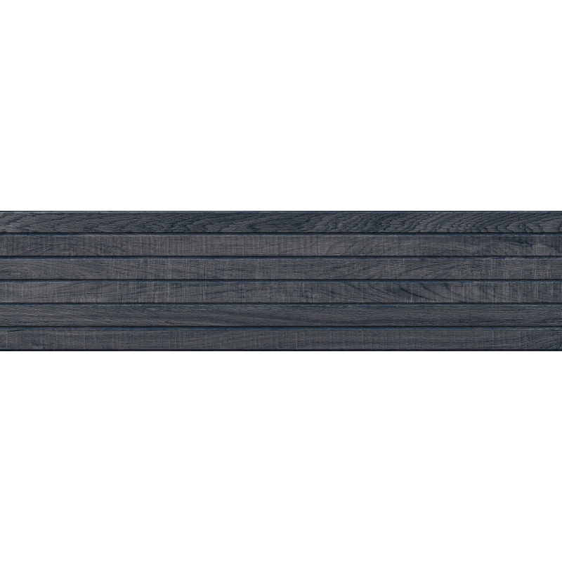 Mexen Western Wood Nero glazovaný rekt. G1, obkladová dlažba imitující dřevo 120 x 30 cm, mat - TL702-120-030-58
