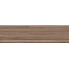 Mexen Mulberry Wood Hnědý lesklý rektifikovaný gres G1, dřevěná stěnová dlaždice 120 x 30 cm, matný