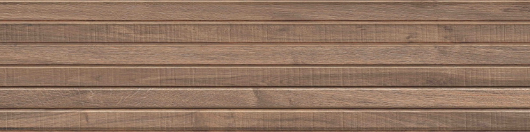 Mexen Mulberry Wood Hnědý lesklý rektifikovaný gres G1, dřevěná stěnová dlaždice 120 x 30 cm, matný