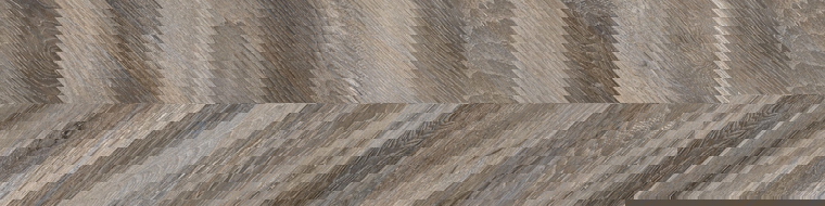 Mexen Native Černý glazovaný rekt. G1, dlaždice imitující dřevo podlahově-stěnová 120 x 30 cm, carving