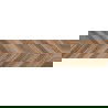 Mexen Native Hnědý glazovaný rekt. G1, dlaždice imitující dřevo na podlahu a stěnu 120 x 30 cm, carving