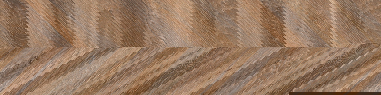 Mexen Native Hnědý glazovaný rekt. G1, dlaždice imitující dřevo na podlahu a stěnu 120 x 30 cm, carving