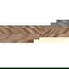 Mexen Native Hnědý glazovaný rekt. G1, dlaždice imitující dřevo na podlahu a stěnu 120 x 30 cm, carving