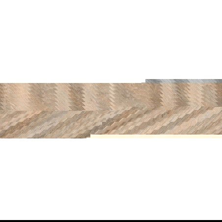 Mexen Native Miele glazovaný gres rekt. G1, dlaždice s dřevěným vzhledem podlahově-stěnová 120 x 30 cm, carving