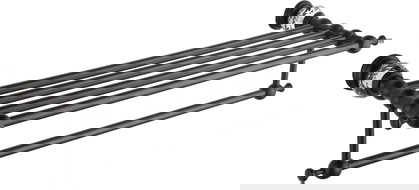 Mexen Estela polička na ručník, černá - 7011520-70