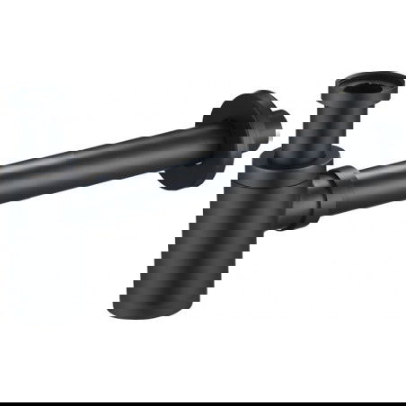 Mexen půlsifon umyvadlový kulatý, černý antický - 79950-79