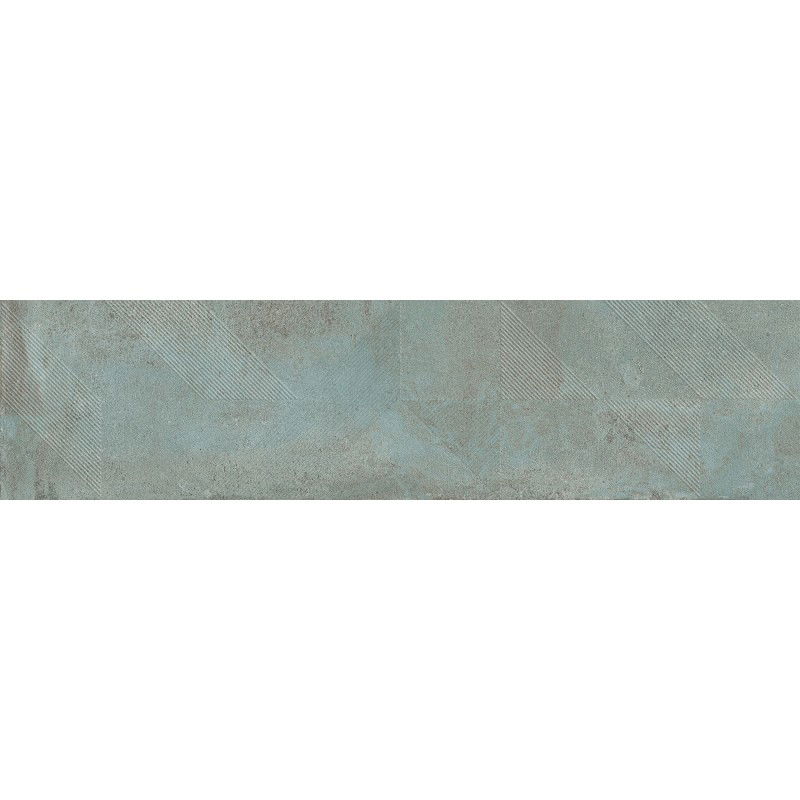 Mexen Lassa Spiga Aqua gres glazovaný rek. G1, nástěnná dlaždice 120 x 30 cm, mat - TL705-120-030-50