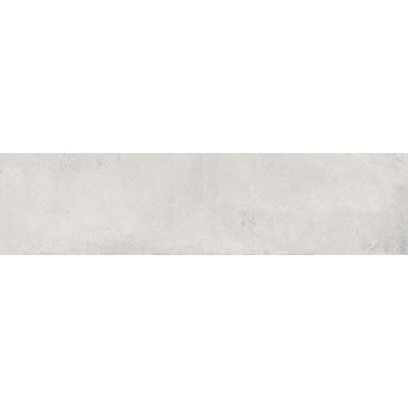 Mexen Lassa Spiga Bianco glazovaný rektifikovaný G1, nástěnná dlaždice 120 x 30 cm, mat - TL705-120-030-52
