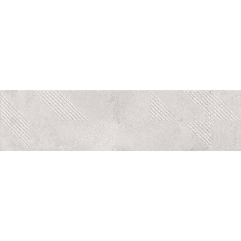 Mexen Lassa Spiga Bianco glazovaný rektifikovaný G1, nástěnná dlaždice 120 x 30 cm, mat - TL705-120-030-52