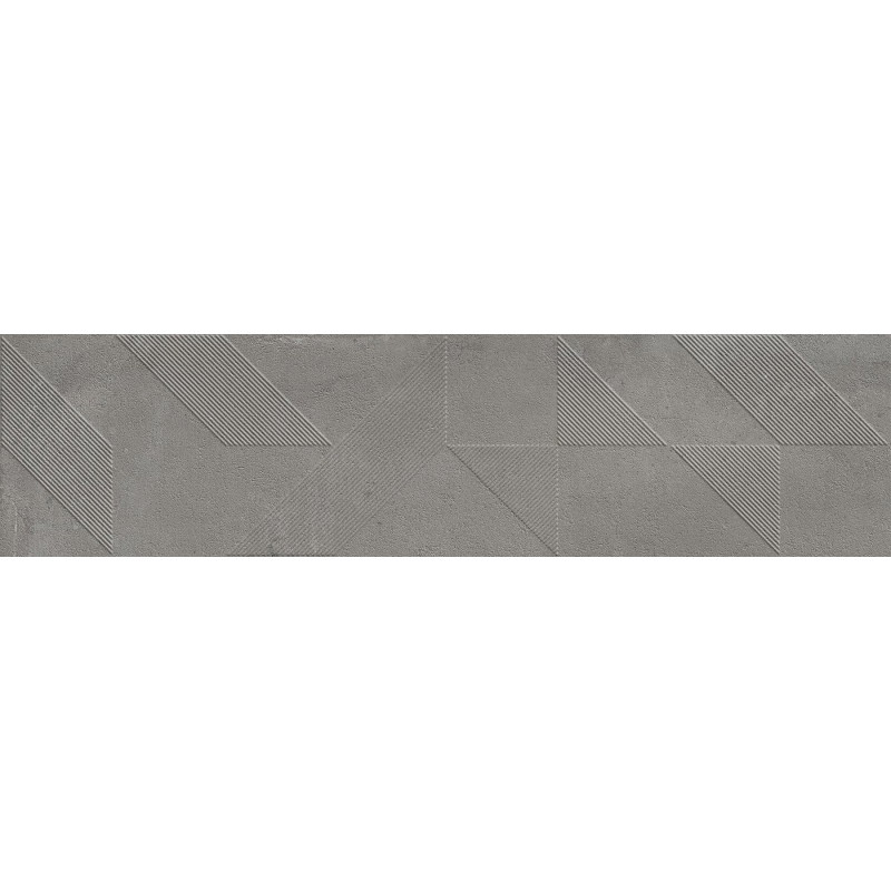 Mexen Lassa Spiga Steel glazovaný rekt. G1, stěnová dlaždice 120 x 30 cm, matná - TL705-120-030-53