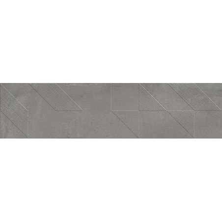 Mexen Lassa Spiga Steel glazovaný rekt. G1, stěnová dlaždice 120 x 30 cm, matná - TL705-120-030-53