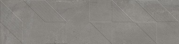 Mexen Lassa Spiga Steel glazovaný rekt. G1, stěnová dlaždice 120 x 30 cm, matná - TL705-120-030-53