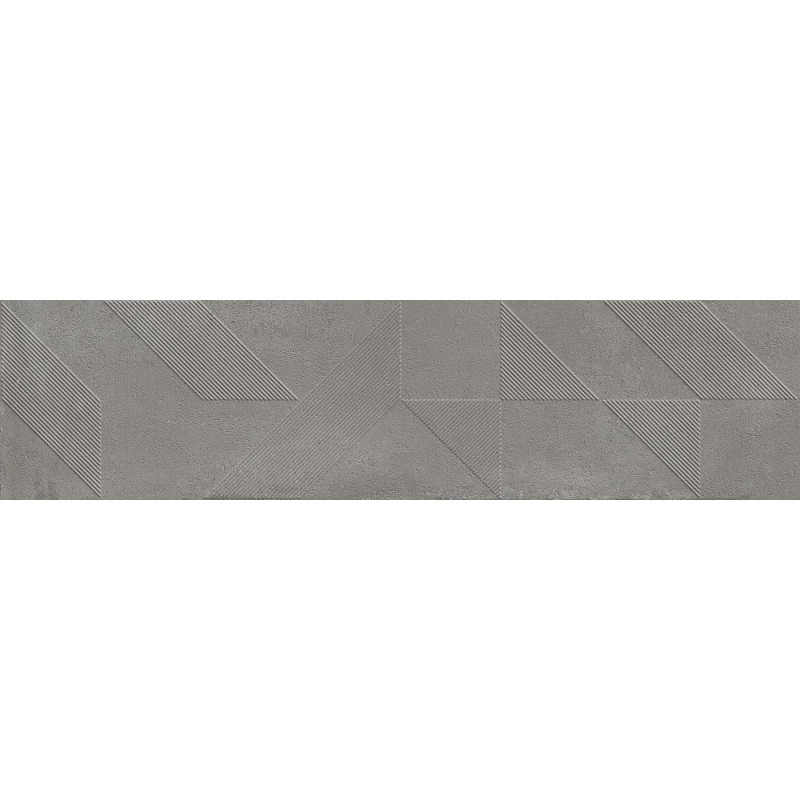 Mexen Lassa Spiga Steel glazovaný rekt. G1, stěnová dlaždice 120 x 30 cm, matná - TL705-120-030-53
