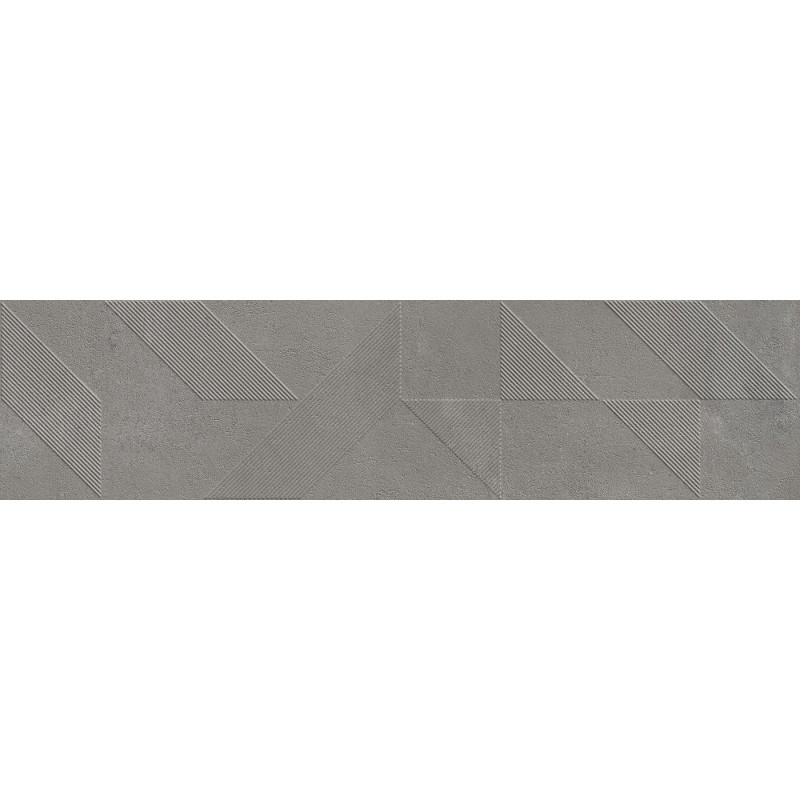 Mexen Lassa Spiga Steel glazovaný rekt. G1, stěnová dlaždice 120 x 30 cm, matná - TL705-120-030-53