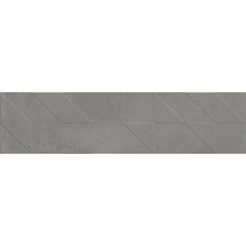 Mexen Lassa Spiga Steel glazovaný rekt. G1, stěnová dlaždice 120 x 30 cm, matná - TL705-120-030-53