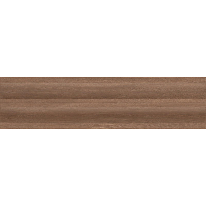 Mexen Prestige Wood Hnědý glazovaný rekt. G1, dlaždice dřevoimitující nástěnná 120 x 30 cm, matná - TL706-120-030-50
