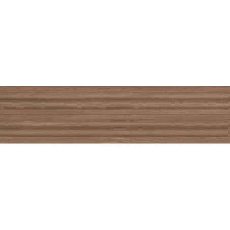 Mexen Prestige Wood Hnědý glazovaný rekt. G1, dlaždice dřevoimitující nástěnná 120 x 30 cm, matná - TL706-120-030-50