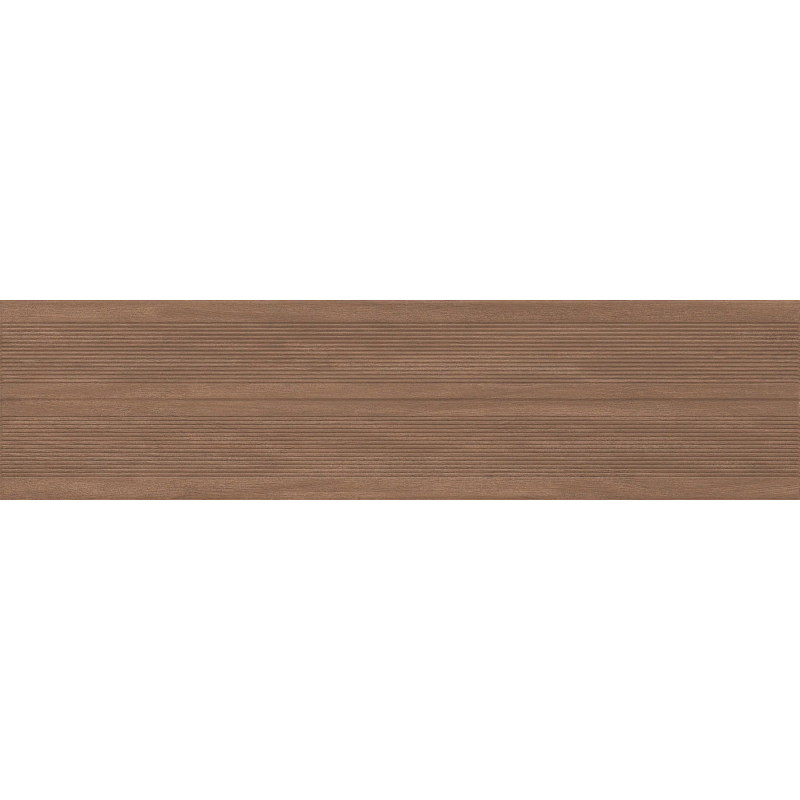 Mexen Prestige Wood Hnědý glazovaný rekt. G1, dlaždice dřevoimitující nástěnná 120 x 30 cm, matná - TL706-120-030-50