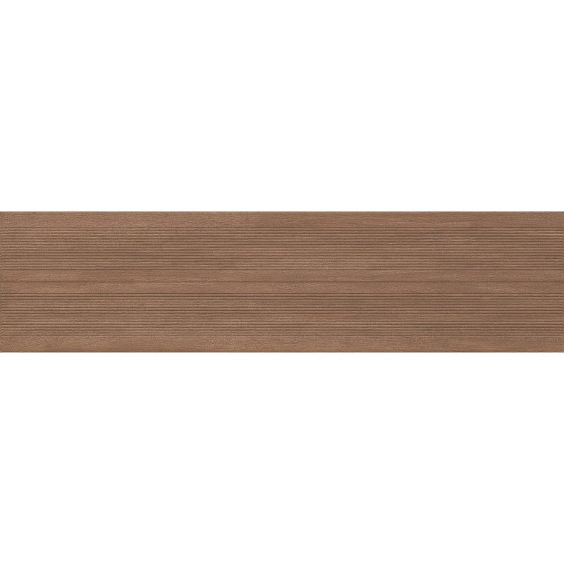 Mexen Prestige Wood Hnědý glazovaný rekt. G1, dlaždice dřevoimitující nástěnná 120 x 30 cm, matná - TL706-120-030-50