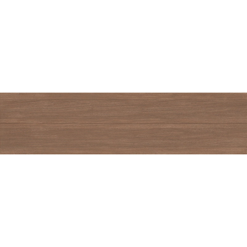 Mexen Prestige Wood Hnědý glazovaný rekt. G1, dlaždice dřevoimitující nástěnná 120 x 30 cm, matná - TL706-120-030-50