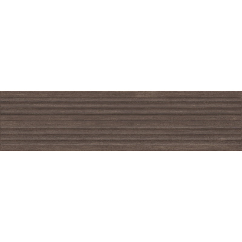 Mexen Prestige Wood Coffee gres glazovaný rekt. G1, dřevodekor dlaždice nástěnná 120 x 30 cm, matná - TL706-120-030-51