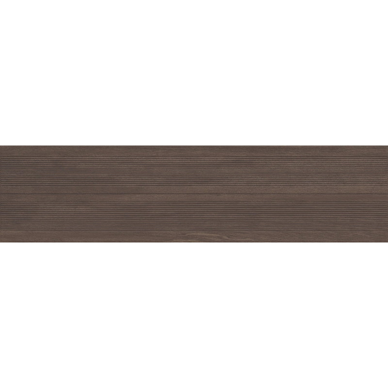 Mexen Prestige Wood Coffee gres glazovaný rekt. G1, dřevodekor dlaždice nástěnná 120 x 30 cm, matná - TL706-120-030-51