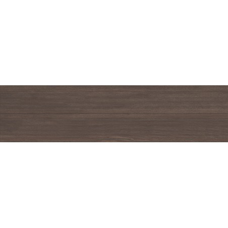 Mexen Prestige Wood Coffee gres glazovaný rekt. G1, dřevodekor dlaždice nástěnná 120 x 30 cm, matná - TL706-120-030-51