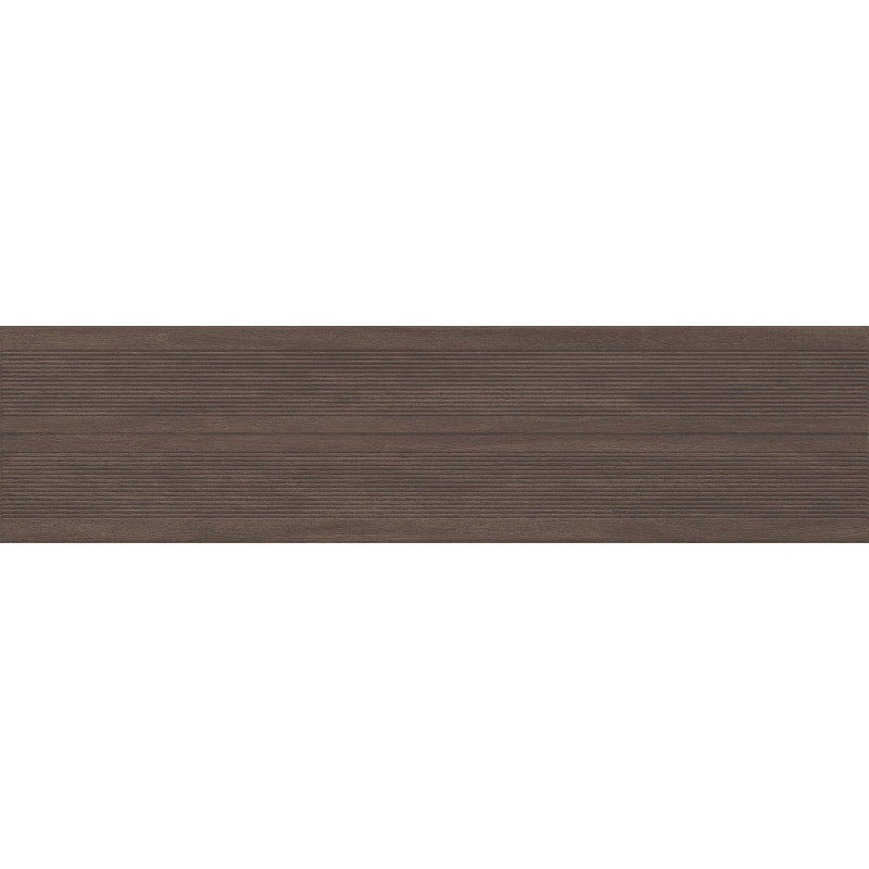 Mexen Prestige Wood Coffee gres glazovaný rekt. G1, dřevodekor dlaždice nástěnná 120 x 30 cm, matná - TL706-120-030-51