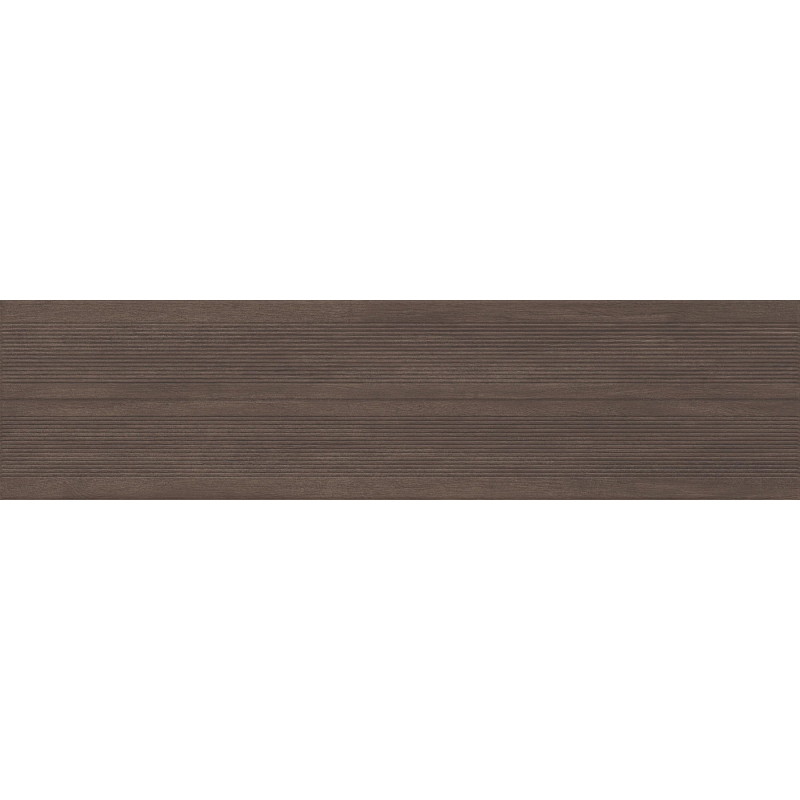 Mexen Prestige Wood Coffee gres glazovaný rekt. G1, dřevodekor dlaždice nástěnná 120 x 30 cm, matná - TL706-120-030-51