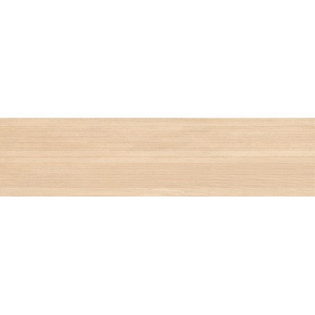 Mexen Prestige Wood Glazovaný rektifikovaný gres crema G1, obklad připomínající dřevo 120 x 30 cm, matný